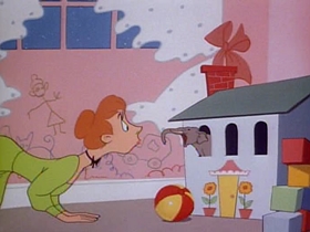 Screenshots from the 1953 Warner Bros. cartoon Punch Trunk