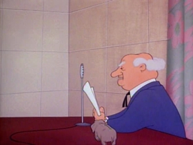 Screenshots from the 1953 Warner Bros. cartoon Punch Trunk