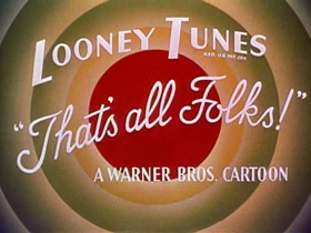 Screenshots from the 1953 Warner Bros. cartoon Punch Trunk