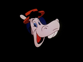 Screenshots from the 1954 Walter Lantz cartoon A Horse