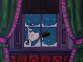 Screenshots from the 1954 Walter Lantz cartoon Hay Rube