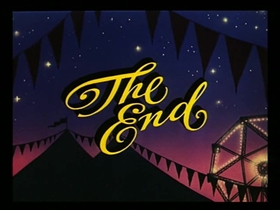 Screenshots from the 1954 Walter Lantz cartoon Hay Rube