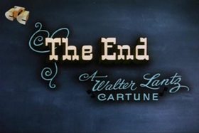 Screenshots from the 1954 Walter Lantz cartoon Pig in a Pickle