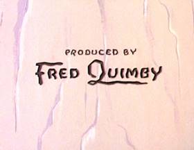 Screenshots from the 1955 MGM cartoon The First Bad Man