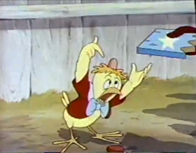 Screenshots from the 1955 Disney cartoon Jiminy Cricket Presents Bongo