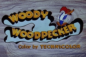 Screenshots from the 1955 Walter Lantz cartoon Witch Crafty