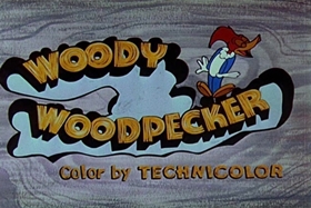 Screenshots from the 1955 Walter Lantz cartoon Private Eye Pooch