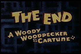 Screenshots from the 1955 Walter Lantz cartoon Square Shootin