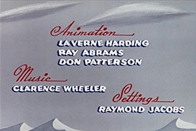 Screenshots from the 1955 Walter Lantz cartoon Hot and Cold Penguin