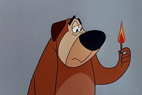 Screenshots from the 1955 Walter Lantz cartoon Hot and Cold Penguin