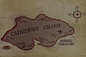 Screenshots from the 1955 Walter Lantz cartoon Bunco Busters