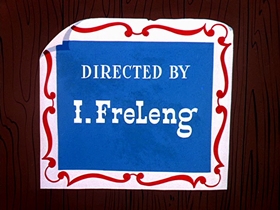 Screenshots from the 1955 Warner Bros. cartoon Tweety