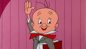 Screenshots from the 1955 Warner Bros. cartoon This Is a Life?