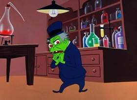 Screenshots from the 1955 Warner Bros. cartoon Hyde and Hare