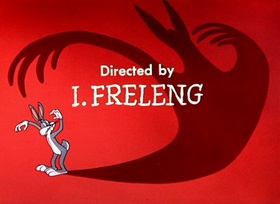 Screenshots from the 1955 Warner Bros. cartoon Hyde and Hare