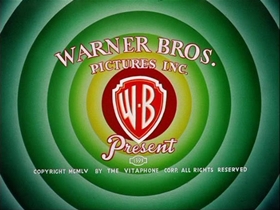 Screenshots from the 1955 Warner Bros. cartoon Heir Conditioned