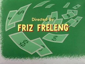 Screenshots from the 1955 Warner Bros. cartoon Heir Conditioned