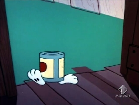 Screenshots from the 1955 Warner Bros. cartoon Pappy