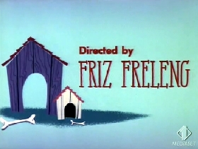 Screenshots from the 1955 Warner Bros. cartoon Pappy