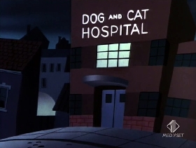 Screenshots from the 1955 Warner Bros. cartoon Pappy