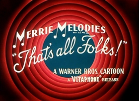 Screenshots from the 1956 Warner Bros. cartoon Weasel Stop
