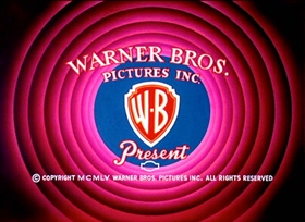 Screenshots from the 1956 Warner Bros. cartoon Weasel Stop