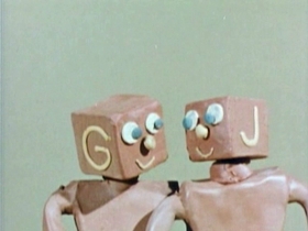 Screenshots from the 1956 Clokey Productions cartoon Little Lost Pony