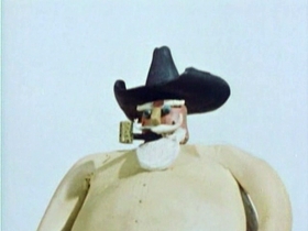 Screenshots from the 1956 Clokey Productions cartoon Little Lost Pony