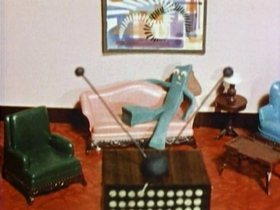 Screenshots from the 1956 Clokey Productions cartoon Little Lost Pony