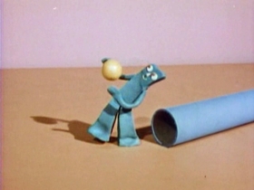 Screenshots from the 1956 Clokey Productions cartoon Little Lost Pony