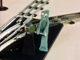 Screenshots from the 1956 Clokey Productions cartoon Little Lost Pony