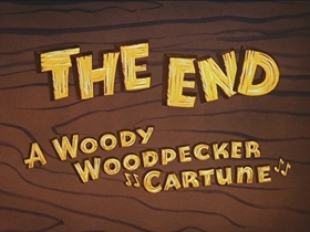 Screenshots from the 1956 Walter Lantz cartoon After the Ball