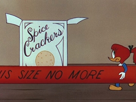 Screenshots from the 1956 Walter Lantz cartoon Get Lost