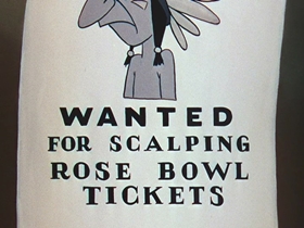 Screenshots from the 1956 Walter Lantz cartoon Chief Charlie Horse