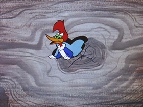 Screenshots from the 1956 Walter Lantz cartoon Chief Charlie Horse
