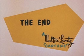 Screenshots from the 1956 Walter Lantz cartoon Room and Wrath