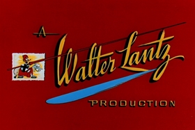 Screenshots from the 1956 Walter Lantz cartoon Hold That Rock