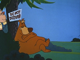 Screenshots from the 1956 Walter Lantz cartoon Calling All Cuckoos