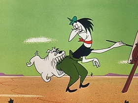 Screenshots from the 1956 Walter Lantz cartoon Arts and Flowers