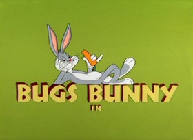 Screenshots from the 1956 Warner Bros. cartoon Bugs