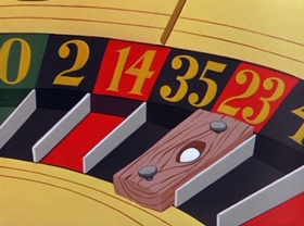 Screenshots from the 1956 Warner Bros. cartoon Barbary Coast Bunny