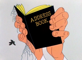 Screenshots from the 1956 Warner Bros. cartoon 90 Day Wondering