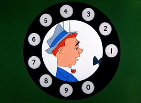Screenshots from the 1956 Warner Bros. cartoon 90 Day Wondering