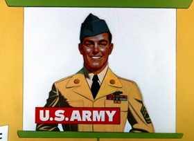 Screenshots from the 1956 Warner Bros. cartoon 90 Day Wondering