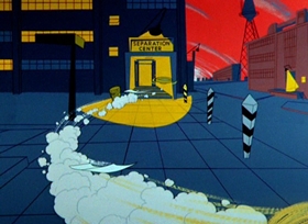 Screenshots from the 1956 Warner Bros. cartoon 90 Day Wondering