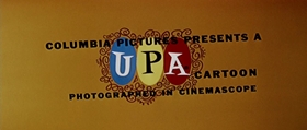 Screenshots from the 1956 UPA cartoon Magoo