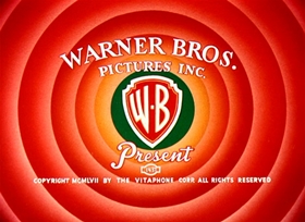 Screenshots from the 1957 Warner Bros. cartoon Cheese It, The Cat!