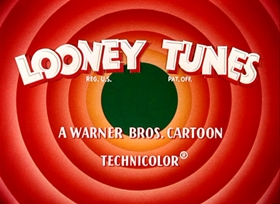 Screenshots from the 1957 Warner Bros. cartoon Cheese It, The Cat!