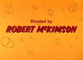 Screenshots from the 1957 Warner Bros. cartoon Cheese It, The Cat!