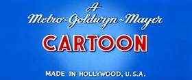 Screenshots from the 1957 MGM cartoon Blackboard Jumble